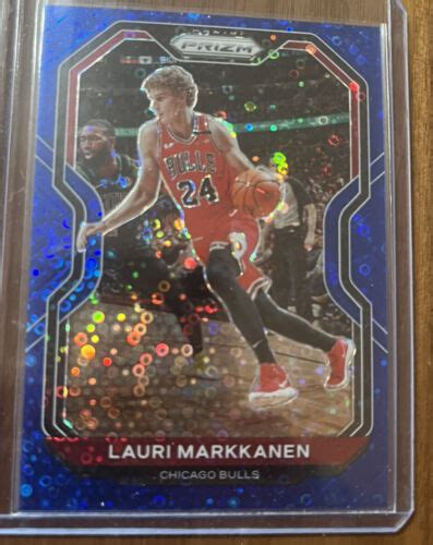 2020 21 Panini Prizm Blue Fast Break 116 Lauri Markkanen 175 UTAH