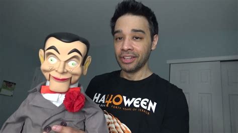 Unboxing Slappy Standard Upgrade Ventriloquist Dummy With Glow In The