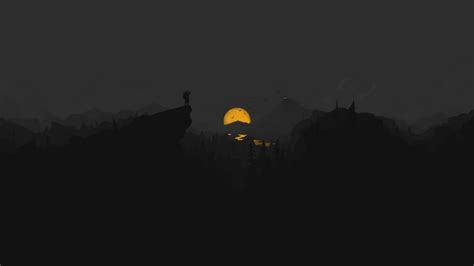 Firewatch Games Artwork Artist Digital Art 4k 5k Minimalism