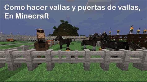 Como Hacer Una Reja En Minecraft 2025 DONTRUKO