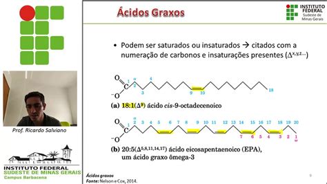 Lipídeos Ácidos graxos e triglicerídeos YouTube