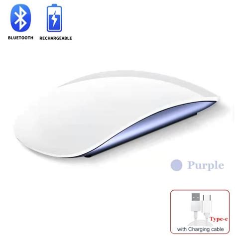 Souris Souris Magique Sans Fil Bluetooth Pour Apple Rechargeable Arc