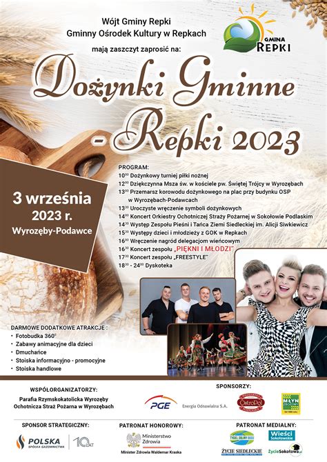 Dożynki Gminne Repki 2023 Gmina Korczew Portal gov pl