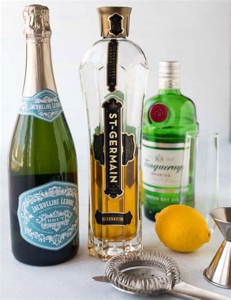 St Germain Cocktail Recipe | Easy and Refreshing