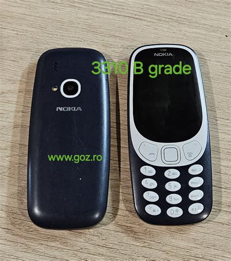 NOKIA 3310/TA-1008 TELEFON MOBIL BLOCAT VODAFONE GRADE B - GOZ - Piese