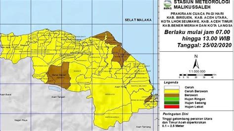 Gelombang Capai 2 5 Meter Tiga Hari Ke Depan Sebagian Aceh Tak Dilanda