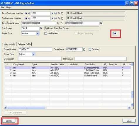 Advanced Features In Order Entry Screen Of Sage 300 Erp