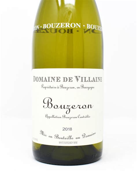 Domaine De Villaine Aligote Bouzeron Burgundy France