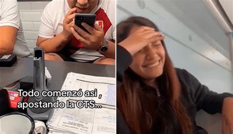 Tiktok Viral Peruana Se Lamenta Tras Apostar Su Dinero De La Cts Por