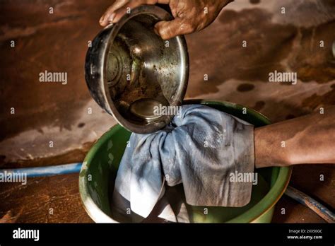 artisanal gold mining  mercury lombok indonesia asia stock photo