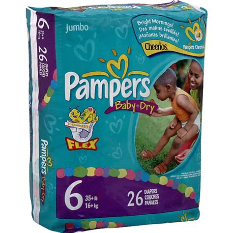 Pampers PAMPERS BABY-DRY 6 JUMBO 26 CT | Diapers & Training Pants | My ...