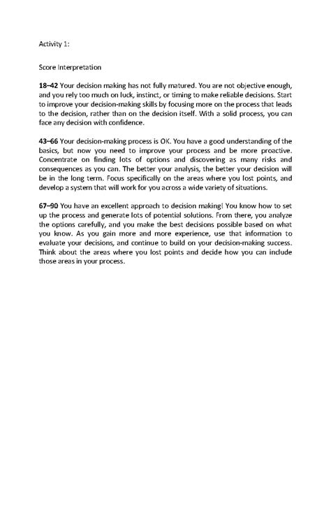 Kbit 2 Score Interpretation 3
