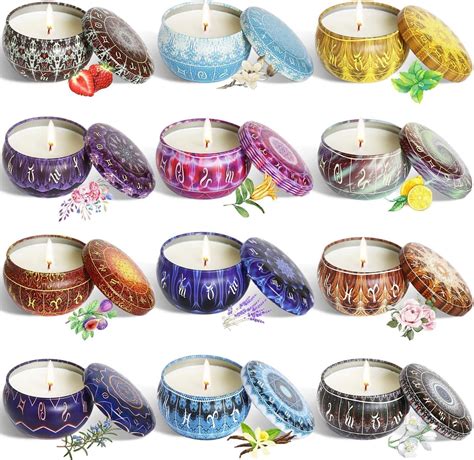 Velas Aromaticas Velas De Aromaterapia Cera De Soja Para Mujer Juego