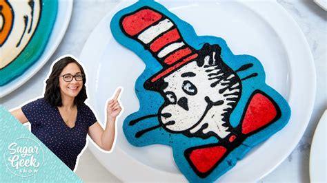 How To Make Pancake Art Dr Suess Themed Youtube