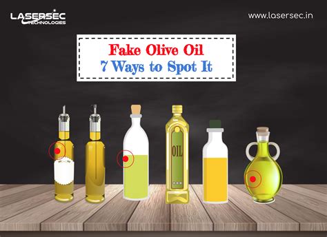 Fake Olive Oil: 7 ways to spot it - Blog by Lasersec Technologies