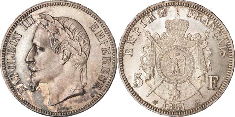 Frankreich Francs Paris Napoleon Iii Paris Petit A Silber