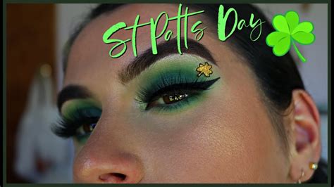 St Patricks Day Makeup ☘️ Youtube