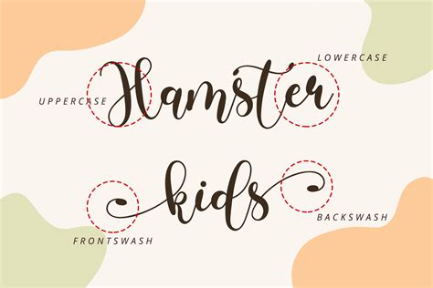 Hamsterkids - Cute Cursive Font Script By Airotype | TheHungryJPEG