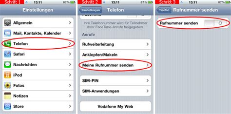 Iphone Rufnummer Unterdr Cken