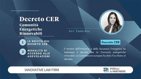 CER Decreto MASE per le Comunità Energetiche Rinnovabili Focus