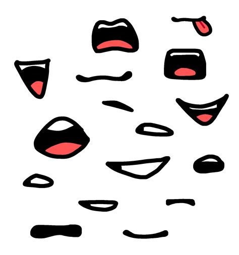 Mouth Doodles Ibispaint