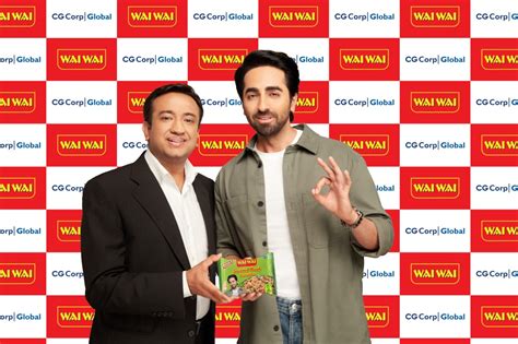 Ayushmann Khurrana Unveils CG Foods Delicious WAI WAI Noodle Flavors