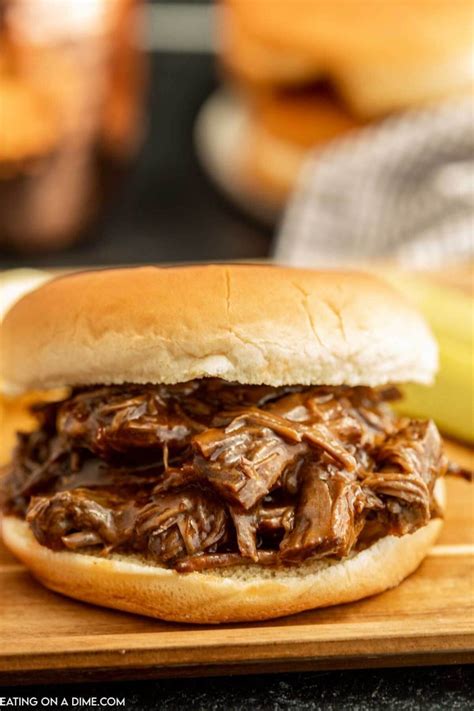 Easy Crock Pot Bbq Beef Recipe Slow Cooker Simple And Easy Beef