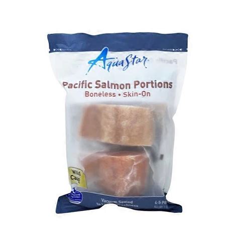 Aqua Star Boneless Skin On Wild Caught Pacific Salmon Portions 1 Lb Delivery Or Pickup Near