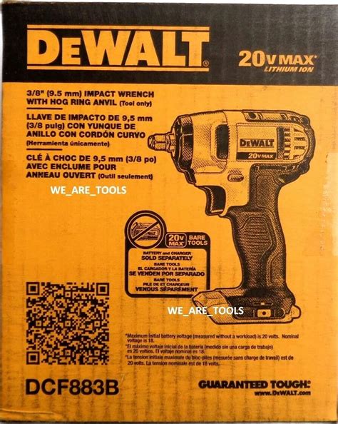 Dewalt 20v 38 Impact Outlet