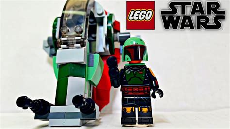 LEGO Star Wars Boba Fett S Starship Microfighter 75344 Timelapse Build