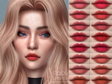 The Sims Resource Lmcs Fairy Lipstick Hq