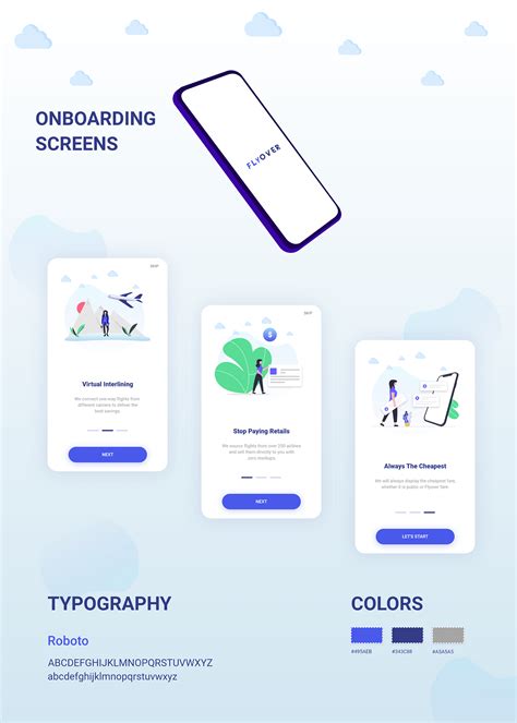 onboarding screen designs behance