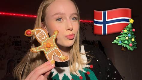 Asmr Christmas Trigger Words In Norwegian Close Whispers Youtube