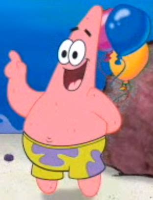 screenshot patrick happy birthday spongebob  shiyamasaleem