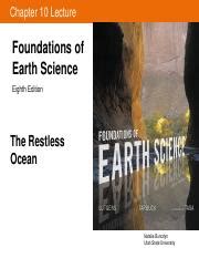 10 Lecture Powerpoints Kp Pdf Chapter 10 Lecture Foundations Of Earth