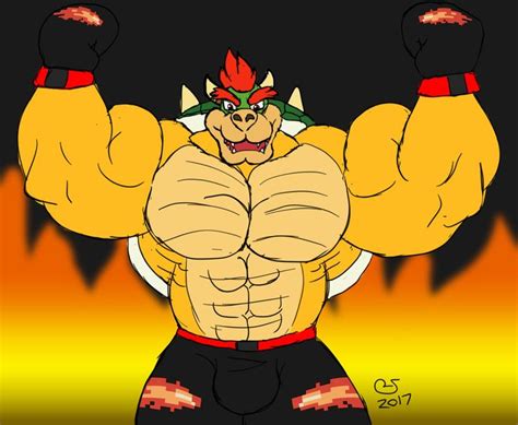 Sketchmission: Boxing Bowser by CaseyLJones.deviantart.com on ...