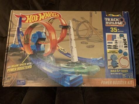 Hot Wheels Track Builder System Power Booster Kit New Open Box 4568591706