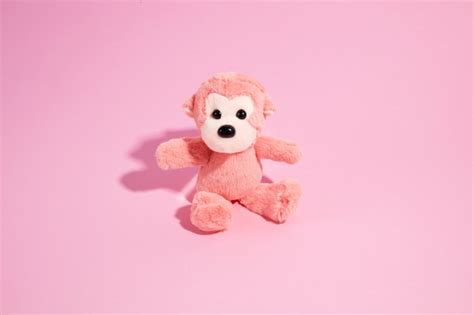 Free Photo | Cute and fluffy monkey toy