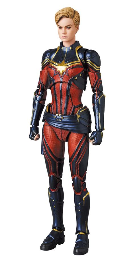 Avengers Endgame Mafex Captain Marvel Figure By Medicom The Toyark