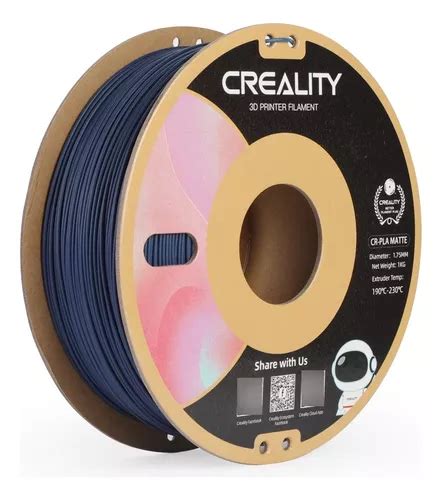 Creality Filamento Cr Pla Mate 1 75mm 1kg Azul MercadoLibre