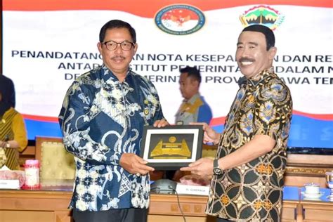 IPDN Dan Pemprov Jateng Teken MoU Pelaksanaan Bhakti Karya Praja Bagi