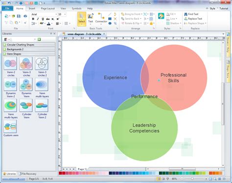 Diagrama De Venn Plantilla Word Tutorial Como Hacer Un Diagr