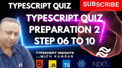 Typescript Quiz Preparation Part Step To Typescript Quiz