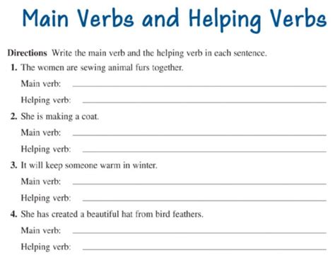 Lexical Verb English Notes Teachmint