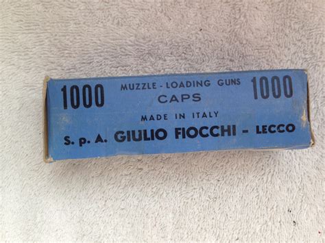 GIULIO FIOCCHI LECCO PERCUSSION CAPS CAPSULE RIGATE 700 Count IN TINS