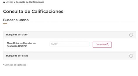 Consulta De Boletas Y Calificaciones En Siged