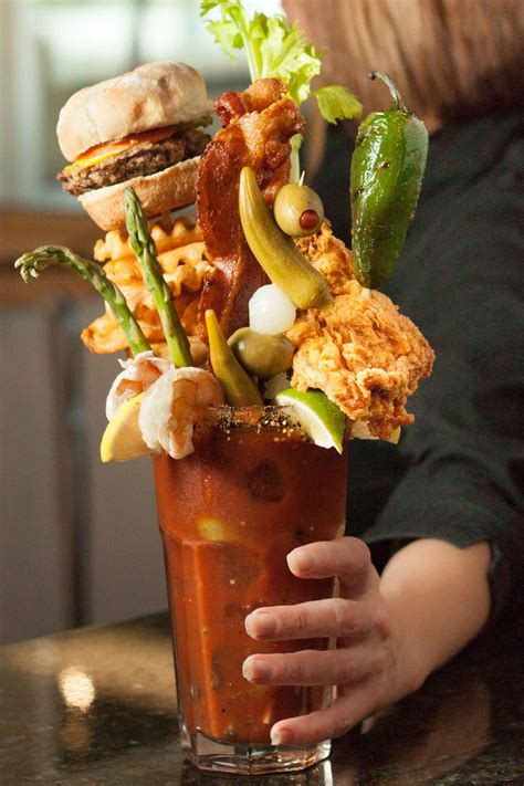 The Craziest Best Bloody Marys In America Huffpost Life