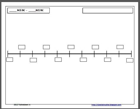 Bc And Ad Timeline Worksheet