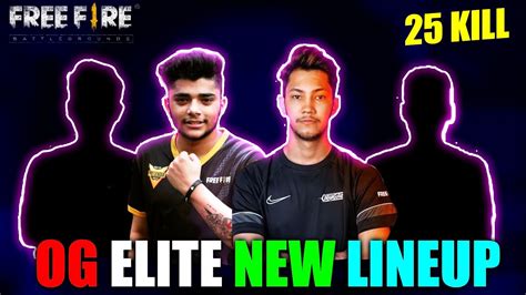 Og Elite New Lineup Kill Booyah In Tournament Free Fire Esports