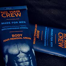 NO HAIR CREW Crema Depilatoria Corporal Masculina Bote De 200 Ml